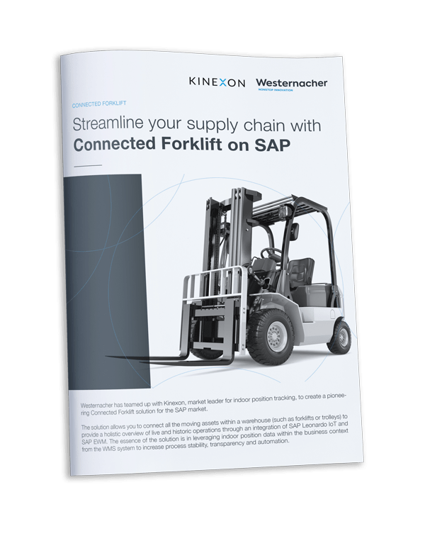 Westernacher One pager: Streamline your supply chain with Connected Forklift on SAP