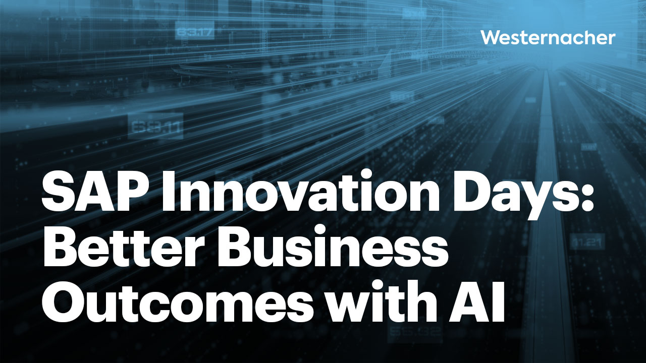 SAP Innovation Day Better Business with AI