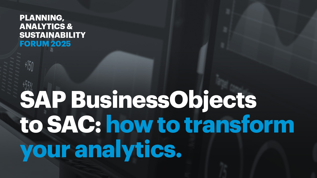 SAP BusinessObjects to SAC