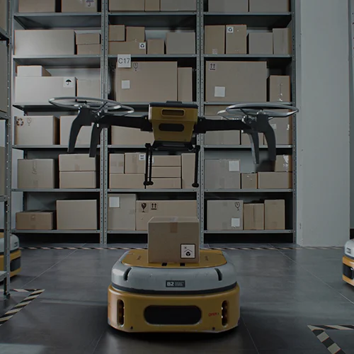 Scaling at the speed of demand: How automation is transforming fulfillment. 12 How automation is transforming fulfillment. Warehouse robot automating fulfillment.