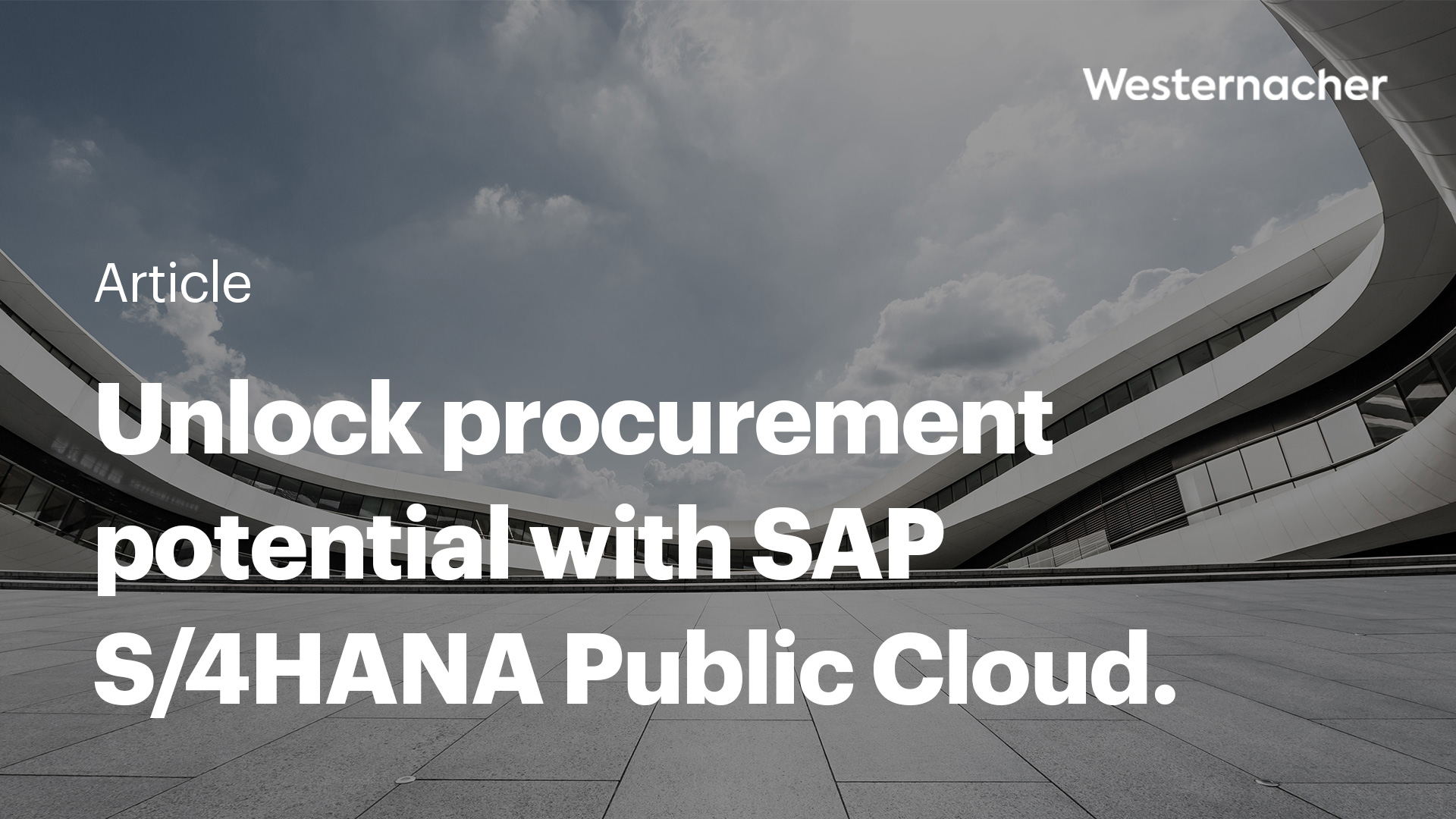 Unlock procurement potential with SAP S/4HANA Public Cloud.