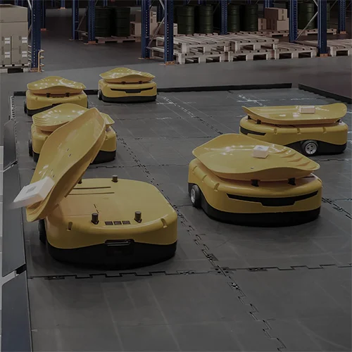 How AMRs are reshaping warehouses. 4 How AMRs are reshaping warehouses. Robots in warehouse.