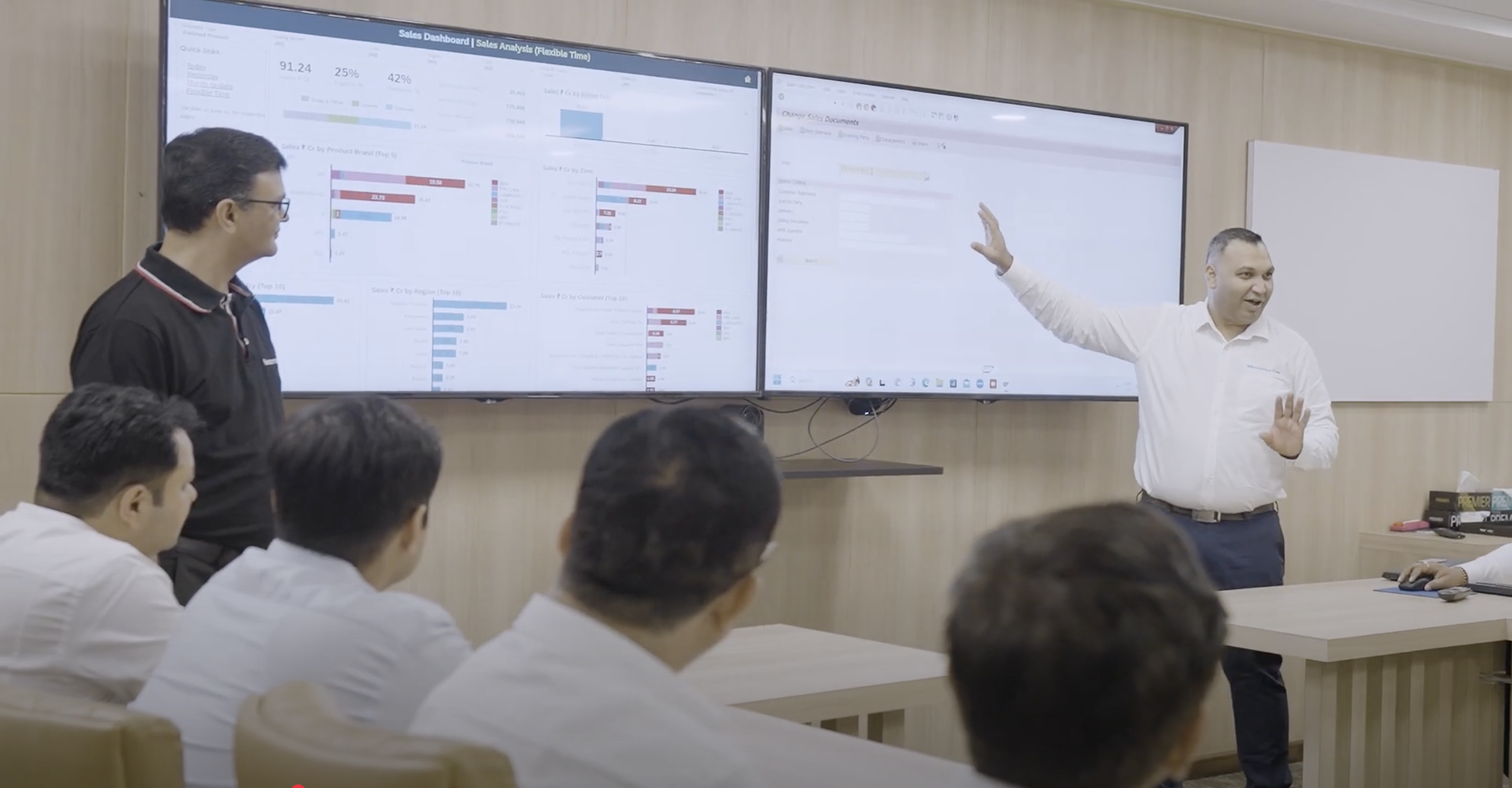 Westernacher Consulting team with Rushil Décor during SAP S/4HANA go-live