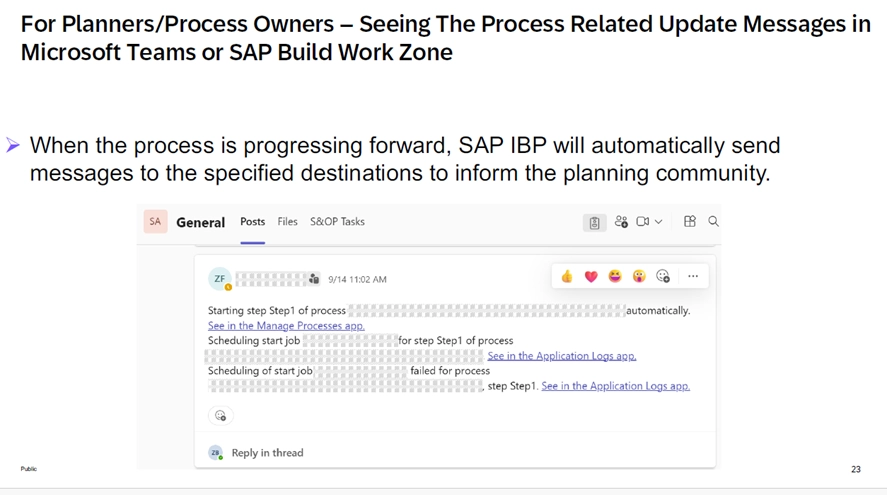 SAP IBP 2511的Top 5亮点 3 Top 5 Highlights of SAP IBP 2511