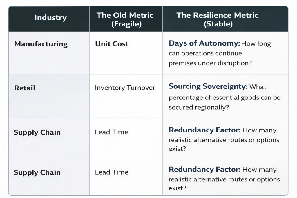 The resilience dividend: Why supply chain leaders must rebalance efficiency in 2026