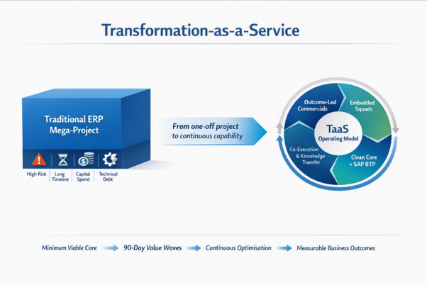 Why SAP Transformation Needs a New Operating Model