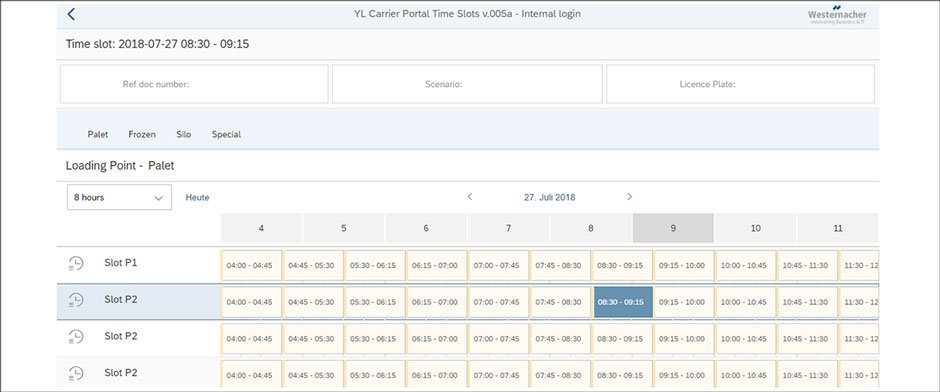 Westernacher article: Car yard – Handle the import and export of cars with roll-on/roll-off terminals with SAP Yard Logistics​