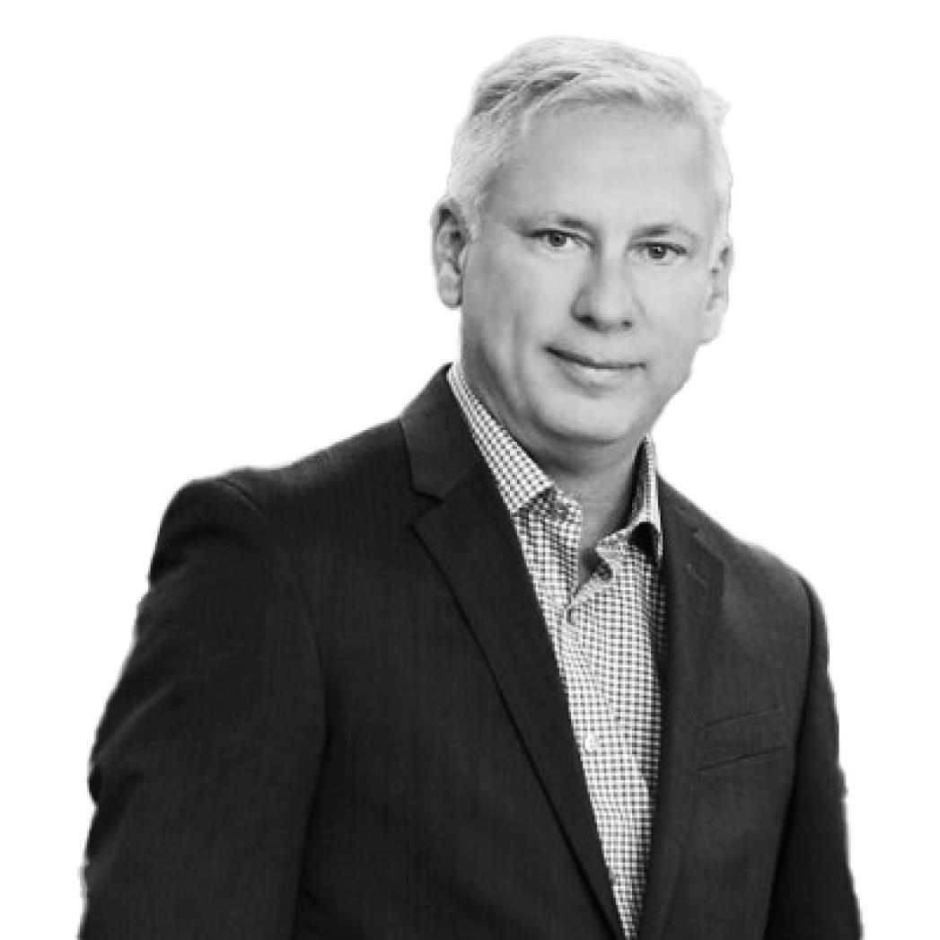 Black and white profile image of Joseph Mullins