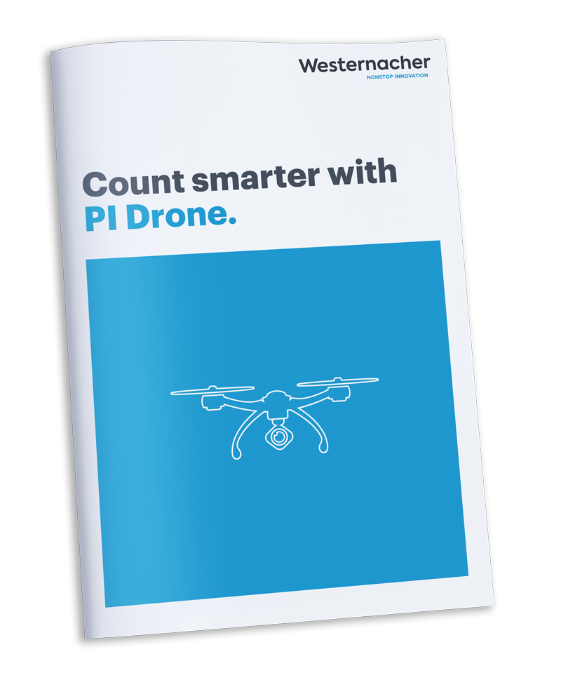 SAP EWM brochure: Count smarter with PI Drone. Westernacher Consulting.