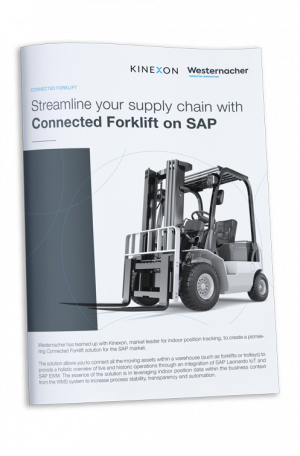 Westernacher One pager: Streamline your supply chain with Connected Forklift on SAP